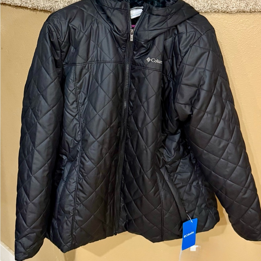 Columbia Black Quilted Jacket